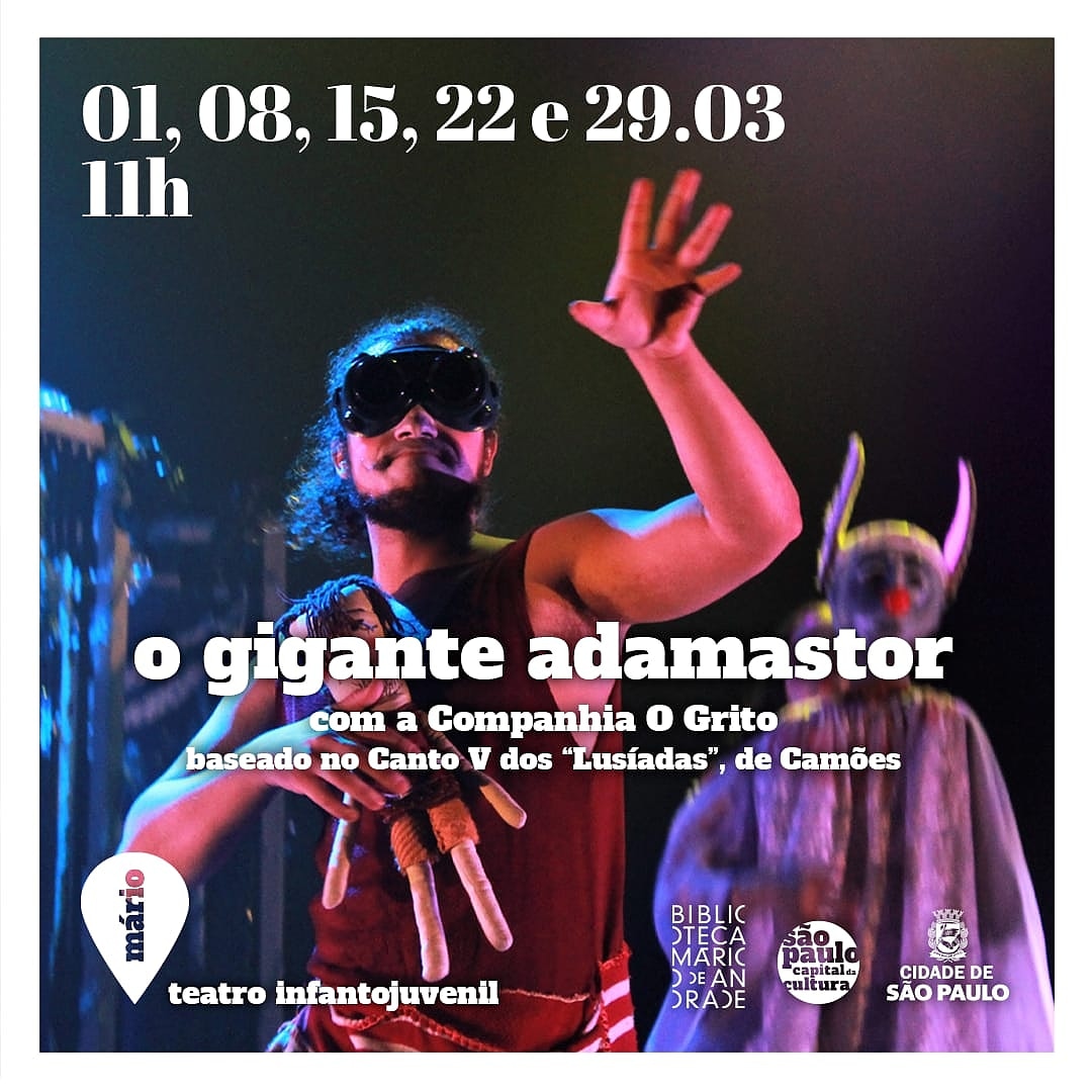 Cia O Grito volta com O Gigante Adamastor logo logo..